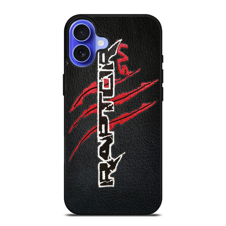 FORD RAPTOR LEATHER LOGO iPhone 16 Case Cover