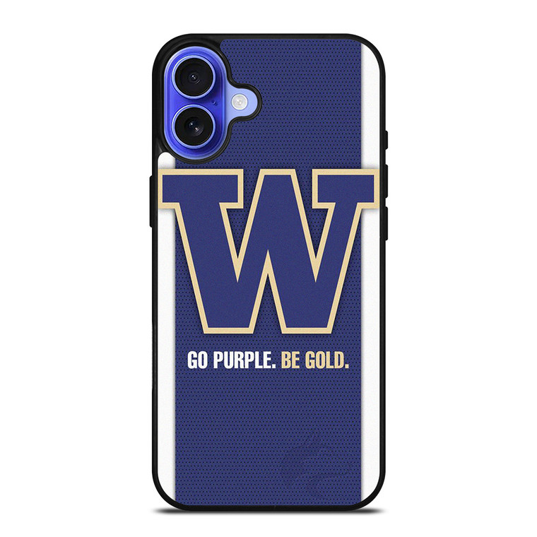 GO PURPLE WASHINGTON HUSKIES FOOTBALL iPhone 16 Case Cover GO PURPLE WASHINGTON HUSKIES FOOTBALL iPhone 16 Case Cover