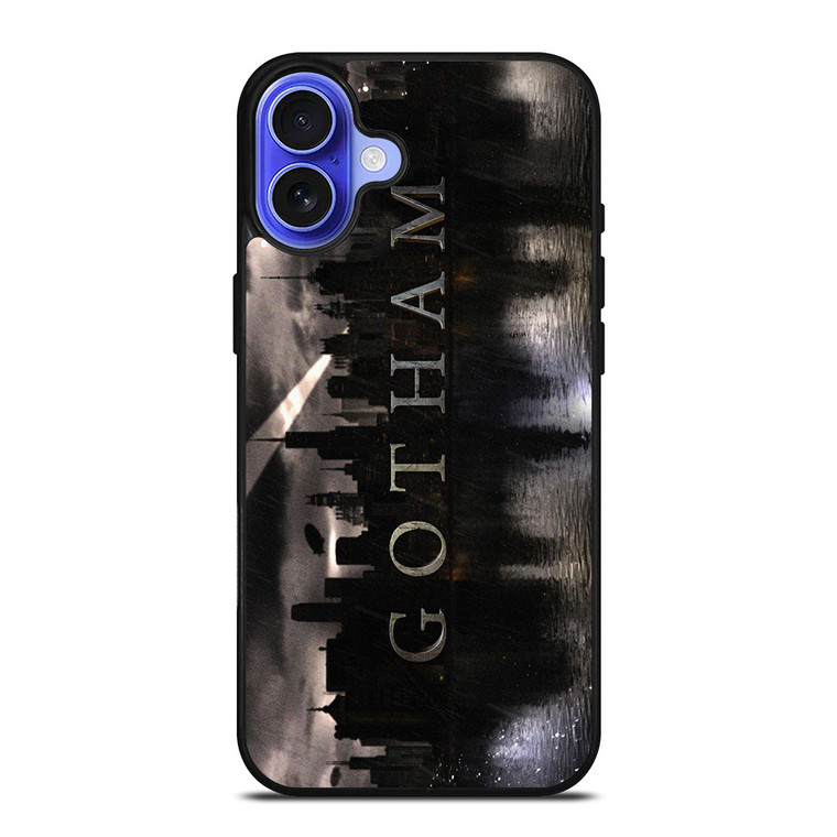 GOTHAM CITY BATMAN iPhone 16 Case Cover