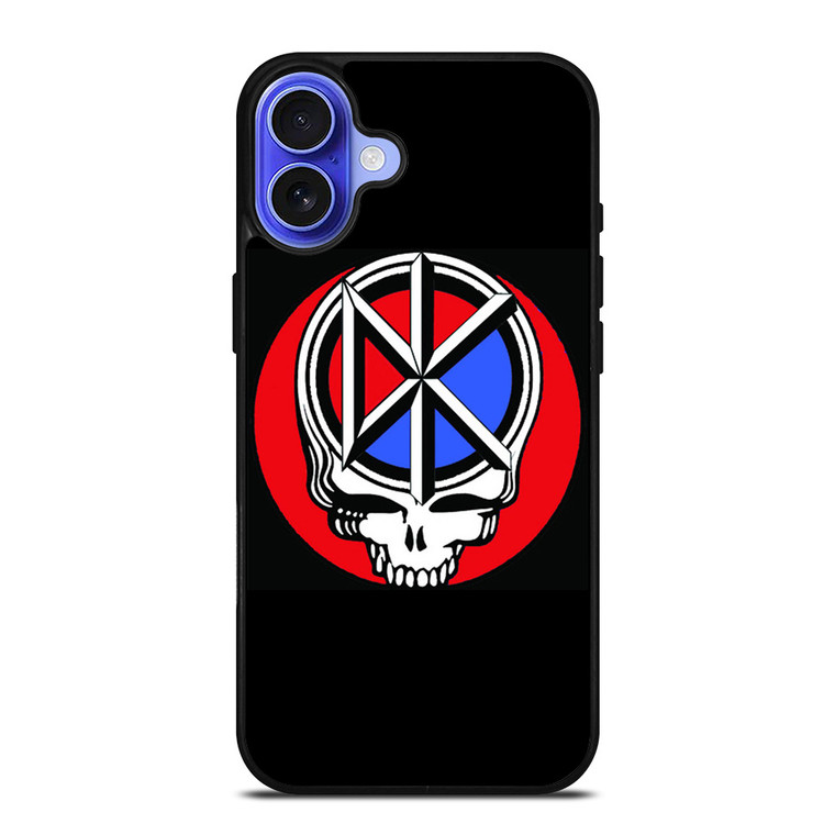 GRATEFUL DEAD KENNEDYS LOGO iPhone 16 Case Cover