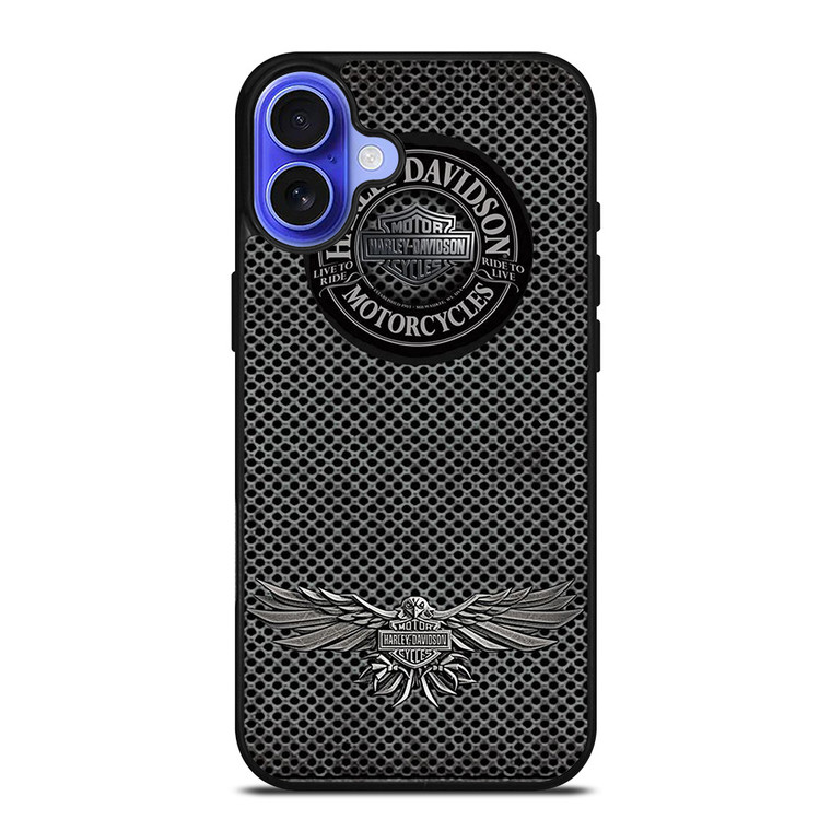 HARLEY DAVIDSON LOGO LIVE TO RIDE iPhone 16 Case Cover