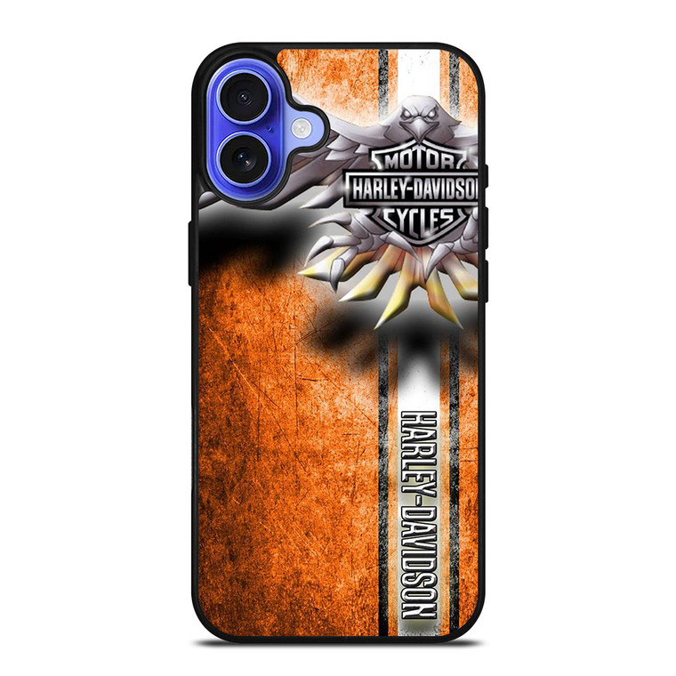 HARLEY DAVIDSON MOTOR SYMBOL iPhone 16 Case Cover