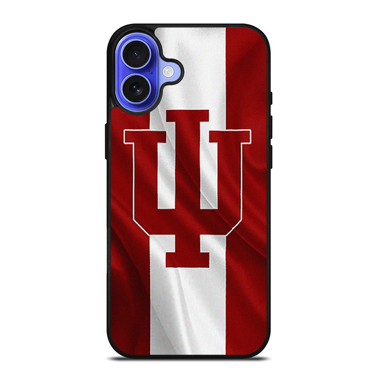 INDIANA HOOSIERS BASKETBALL FLAG iPhone 16 Case Cover