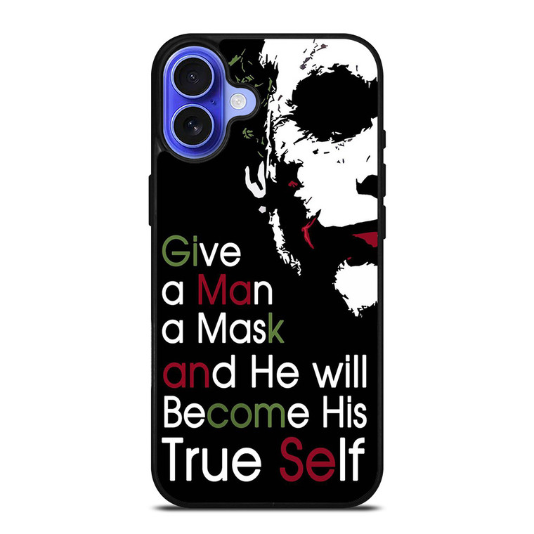 JOKER QUOTES CARTOON iPhone 16 Case Cover