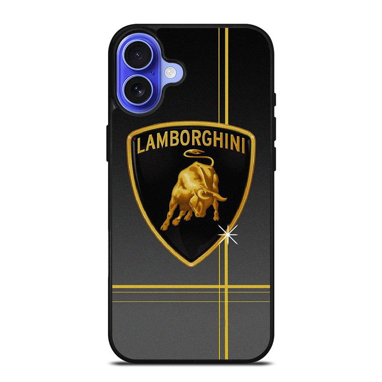 LAMBORGHINI LOGO SUPER CAR EMBLEM iPhone 16 Case Cover