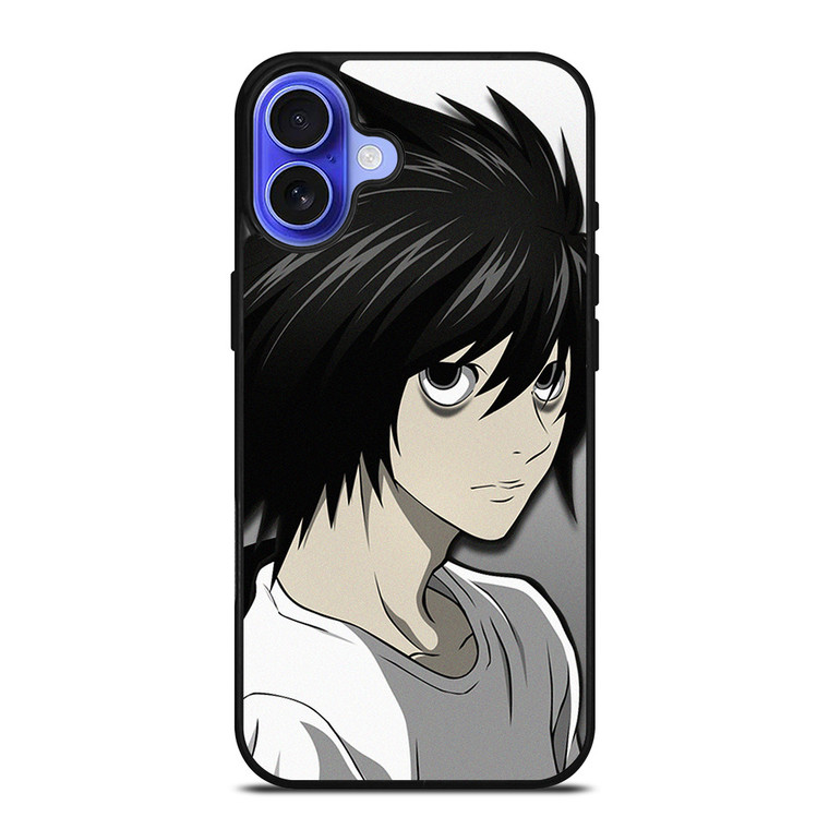 LAWLIET L DEATH NOTE ANIME iPhone 16 Case Cover
