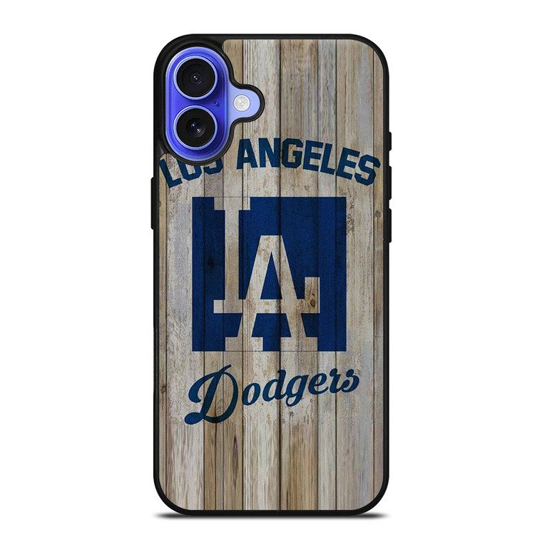 LOS ANGELES DODGERS WHITE WOOD iPhone 16 Case Cover