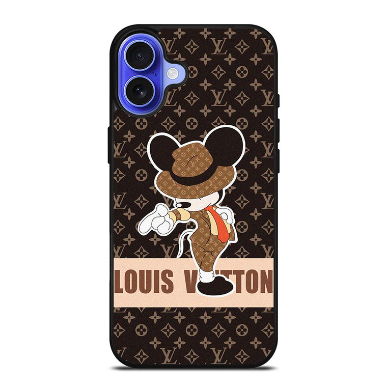 LOUIS VUITTON MICKEY MOUSE MICHAEL JACKSON iPhone 16 Case Cover