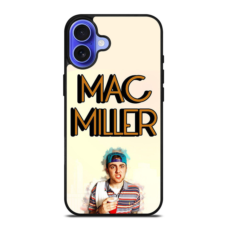 MAC MILLER HIP HOP RAPPER iPhone 16 Case Cover