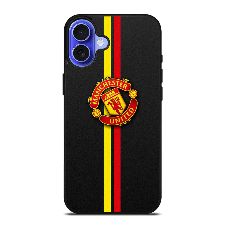 MANCHESTER UNITED MUFC LOGO iPhone 16 Case Cover