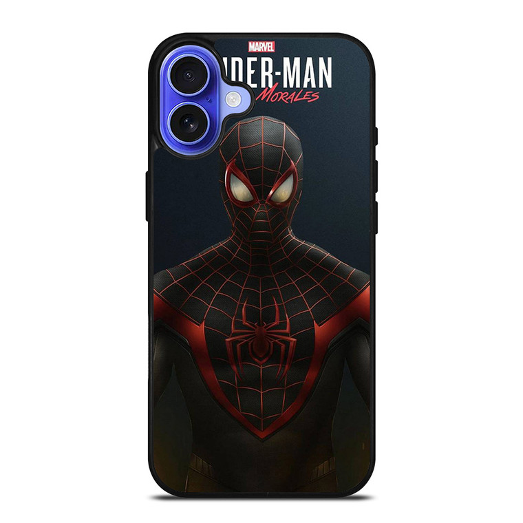 MARVEL SPIDERMAN MILES MORALES GAMES iPhone 16 Case Cover