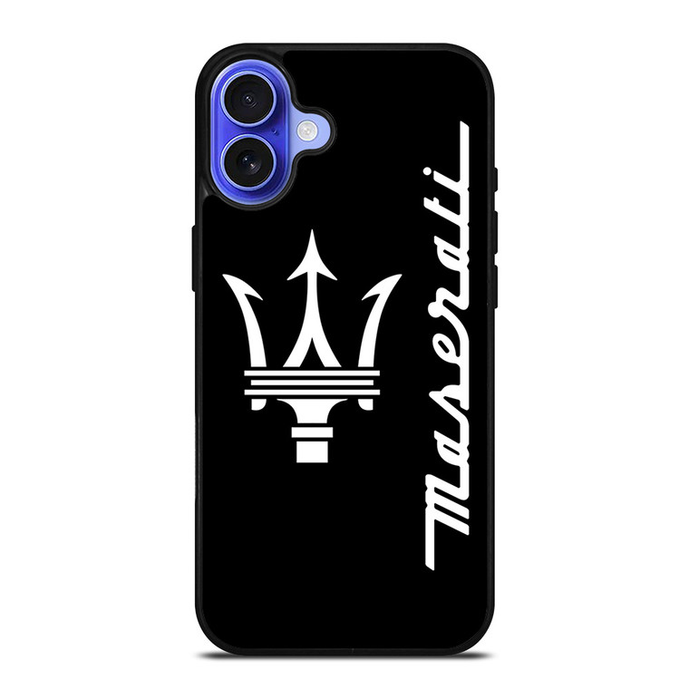 MASERATI LOGO VERTICAL iPhone 16 Case Cover