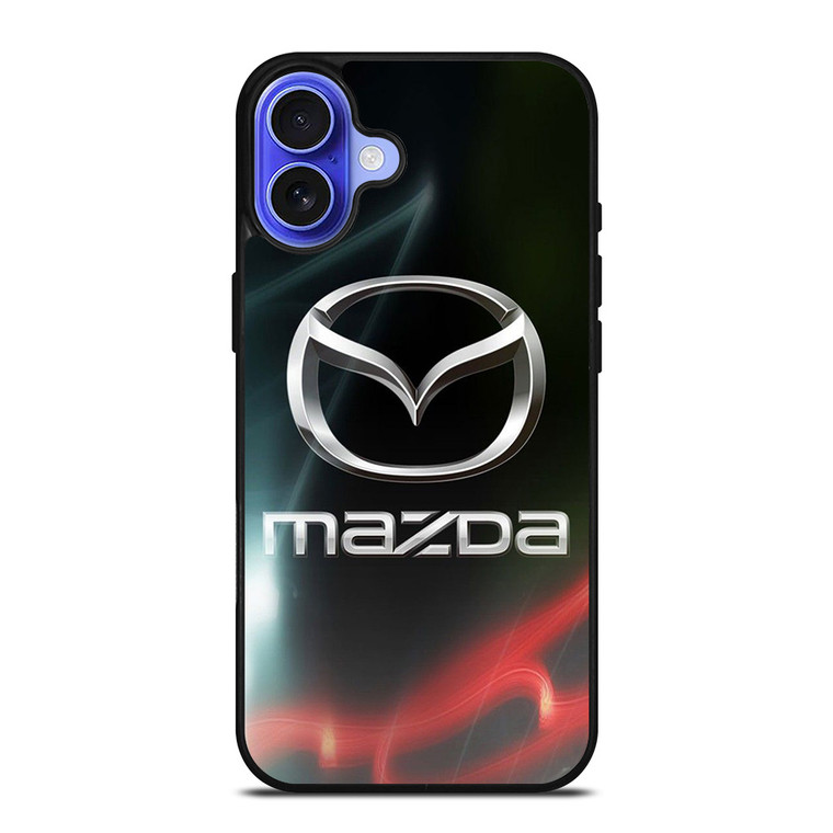 MAZDA CAR METAL LOGO iPhone 16 Case Cover