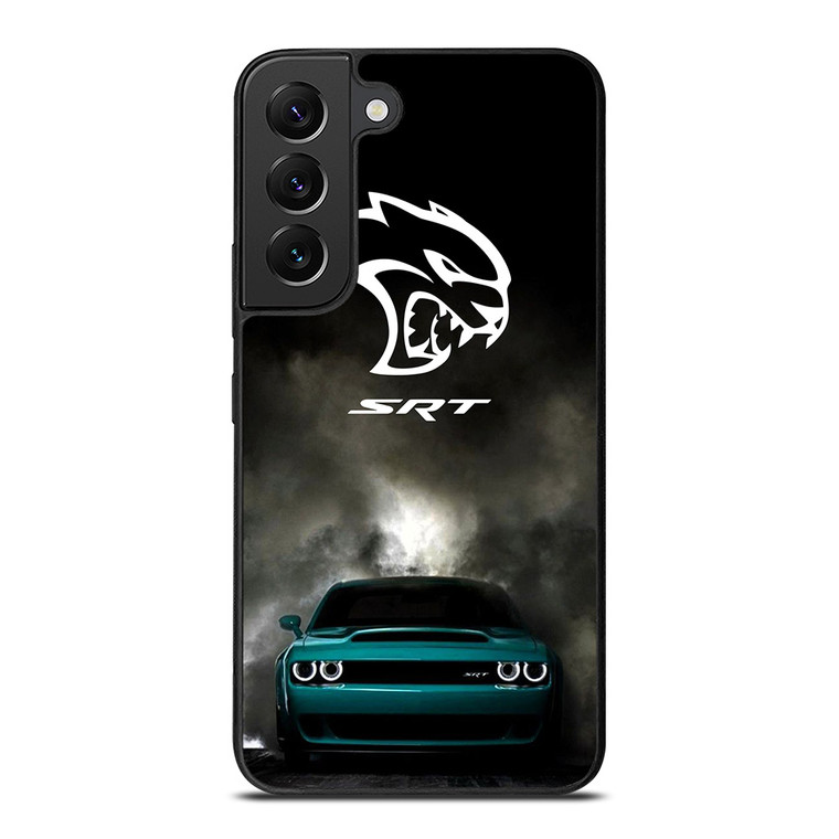 DODGE CHALLENGER SRT CAR EMBLEM  Samsung Galaxy S22 Plus Case Cover