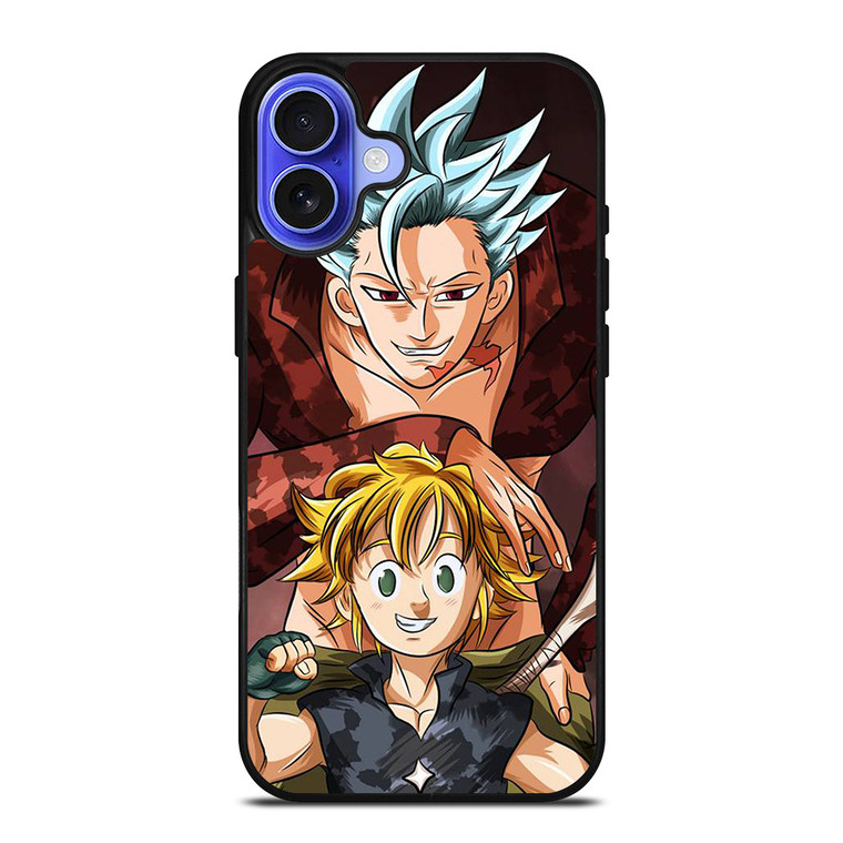 MELIODAS AND BAN SEVEN DEADLY SINS iPhone 16 Case Cover