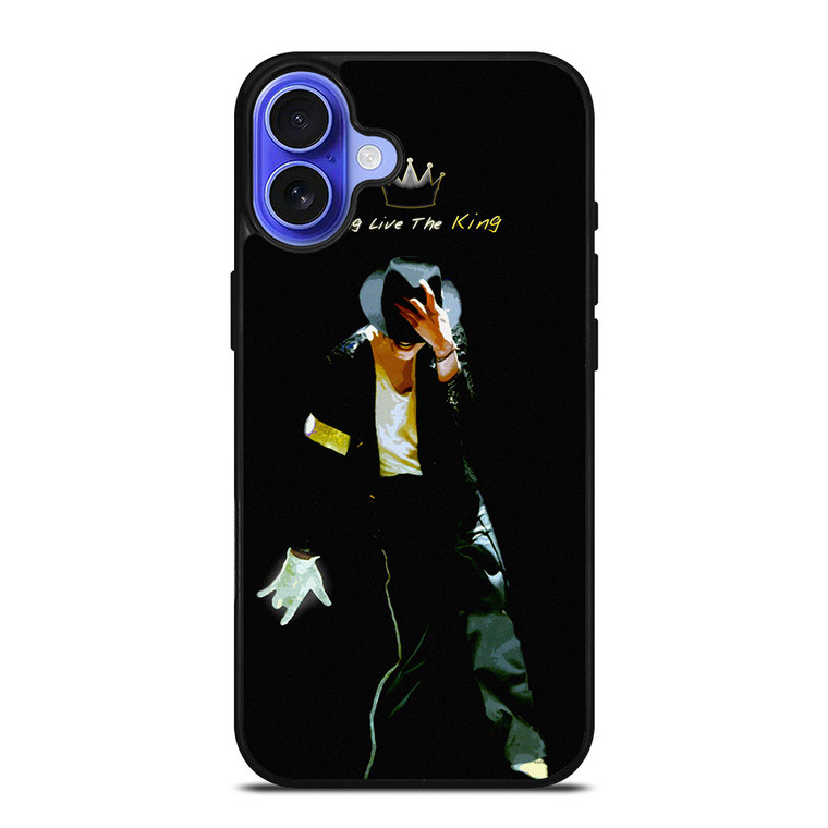 MICHAEL JACKSON LONG LIVE THE KING iPhone 16 Case Cover MICHAEL JACKSON LONG LIVE THE KING iPhone 16 Case Cover