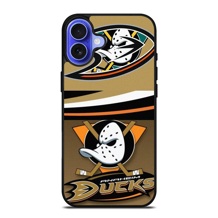 MIGHTY DUCKS HOCKEY LOGO iPhone 16 Case Cover MIGHTY DUCKS HOCKEY LOGO iPhone 16 Case Cover
