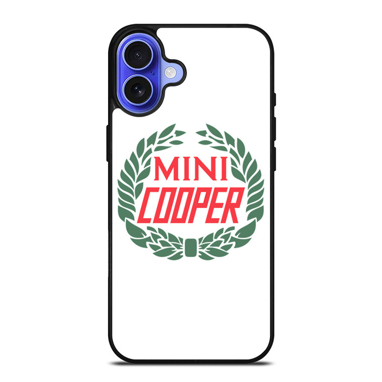 MINI COOPER CLASSIC LOGO iPhone 16 Case Cover MINI COOPER CLASSIC LOGO iPhone 16 Case Cover
