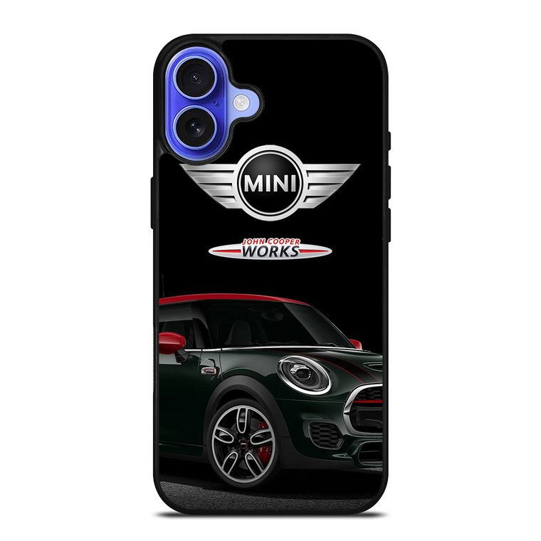 MINI JOHN COOPER WORKS CAR EMLBEM iPhone 16 Case Cover