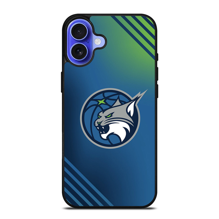 MINNESOTA WOMEN NBA LOGO iPhone 16 Case Cover MINNESOTA WOMEN NBA LOGO iPhone 16 Case Cover