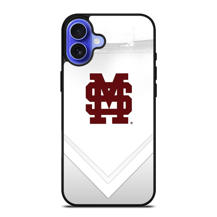MISSISSIPPI STATE FOOTBALL LOGO iPhone 16 Case Cover MISSISSIPPI STATE FOOTBALL LOGO iPhone 16 Case Cover