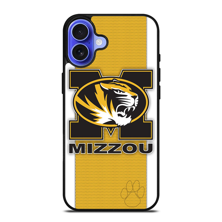 MIZZOU TIGERS BASKETBALL LOGO iPhone 16 Case Cover MIZZOU TIGERS BASKETBALL LOGO iPhone 16 Case Cover