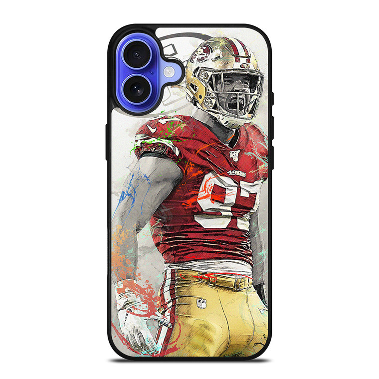 NICK BOSA SAN FRANCISCO NFL LEGEND iPhone 16 Case Cover NICK BOSA SAN FRANCISCO NFL LEGEND iPhone 16 Case Cover