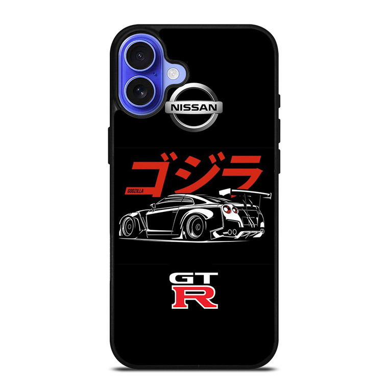 NISSAN GTR GODZILLA JAPAN VECTOR iPhone 16 Case Cover NISSAN GTR GODZILLA JAPAN VECTOR iPhone 16 Case Cover