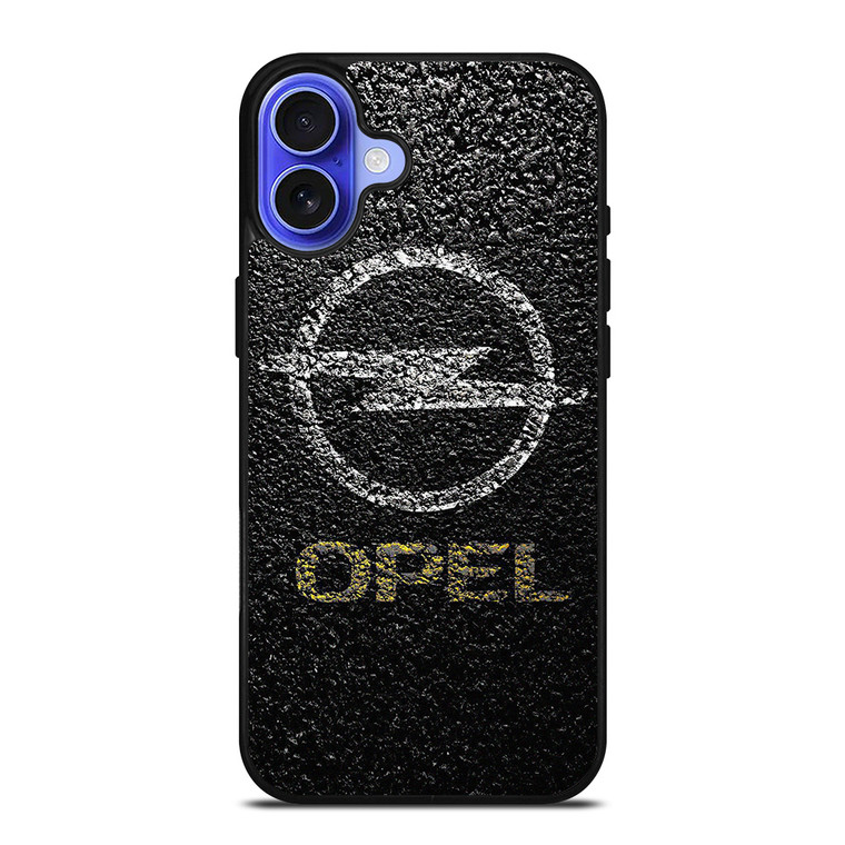 OPEL AUTOMOBILE ASPHALTS LOGO iPhone 16 Case Cover