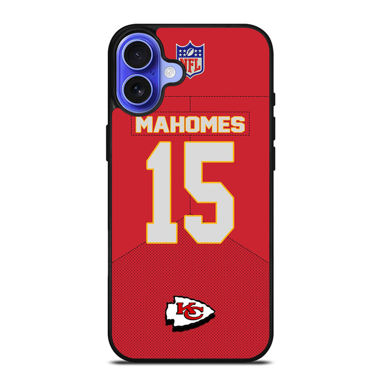 PATRICK MAHOMES KANSAS CITY CHIEFS NFL iPhone 16 Case Cover