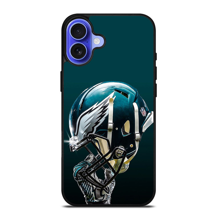 PHILADELPHIA EAGLES HELMET NFL iPhone 16 Case Cover