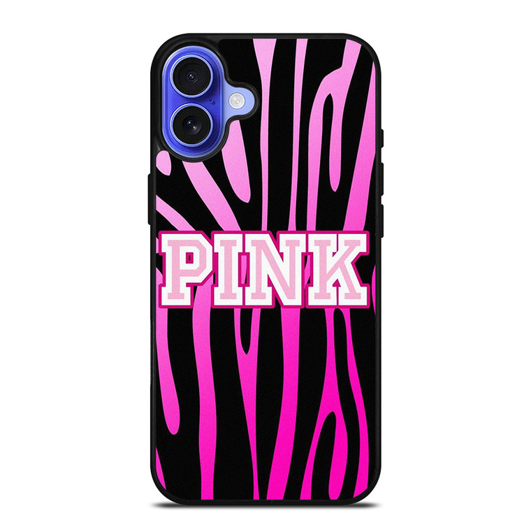 PINK MELTED ABSTRACT PATTERN iPhone 16 Case Cover