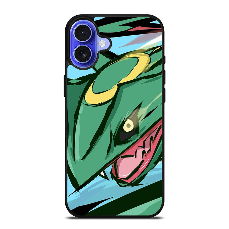 POKEMON RAYQUAZA ANIME CARTOON iPhone 16 Case Cover