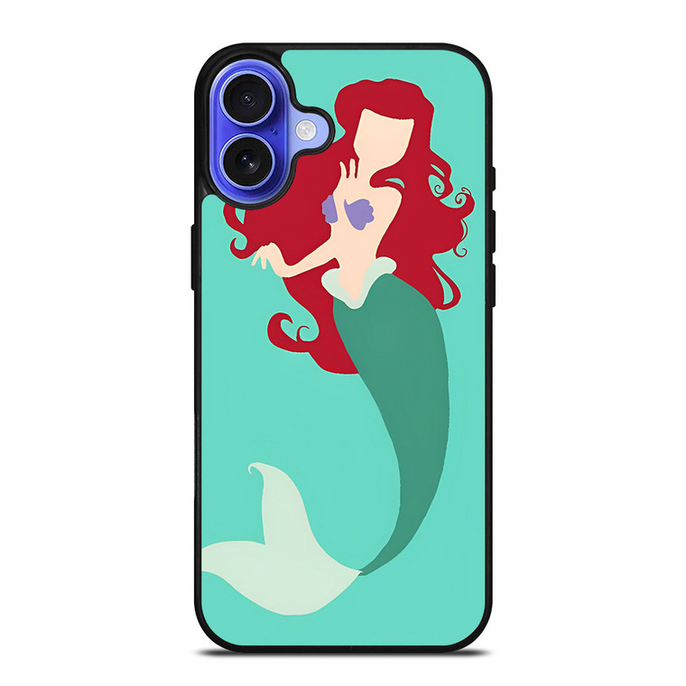 PRINCESS ARIEL LITTLE MERMAID MINIMALIST iPhone 16 Case Cover