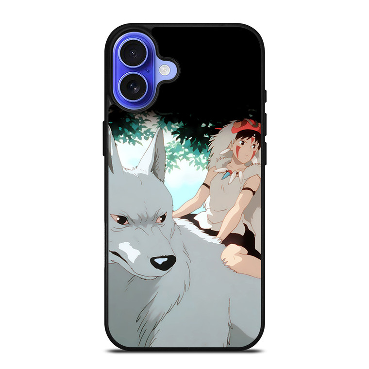 PRINCESS MONONOKE STUDIO GHIBLI iPhone 16 Case Cover PRINCESS MONONOKE STUDIO GHIBLI iPhone 16 Case Cover
