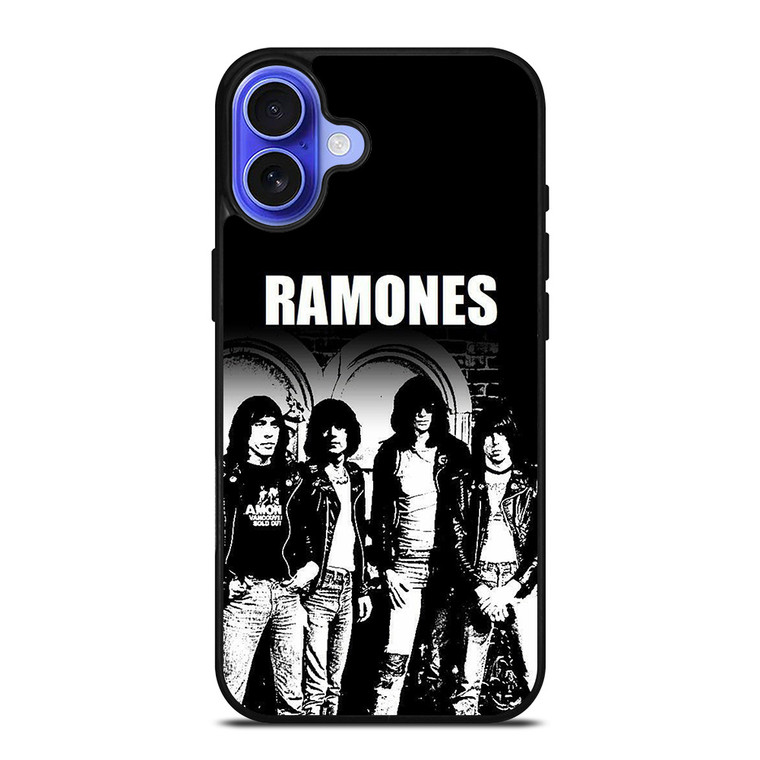 RAMONES ROCK BAND MEMBER iPhone 16 Case Cover