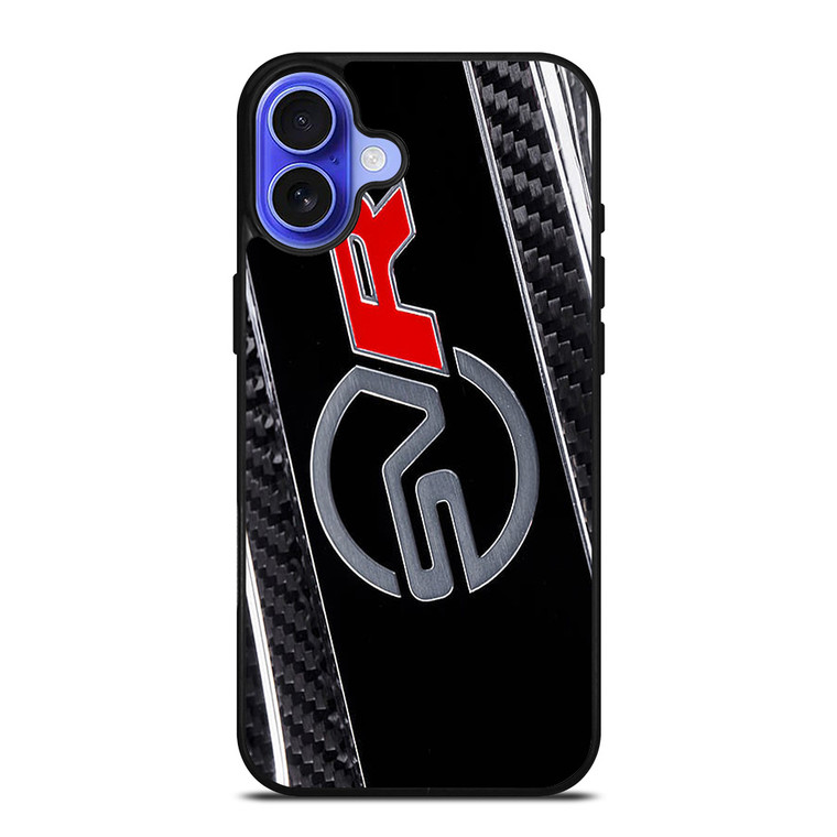 RANGE ROVER SVR LOGO CARBON iPhone 16 Case Cover