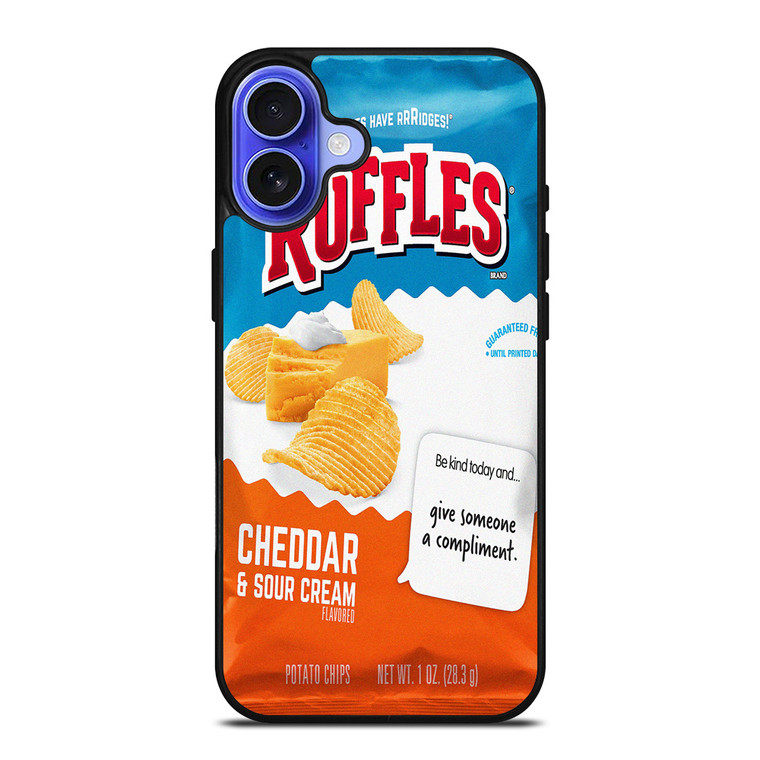 RUFFLES POTATO CHIPS CHEDDAR iPhone 16 Case Cover