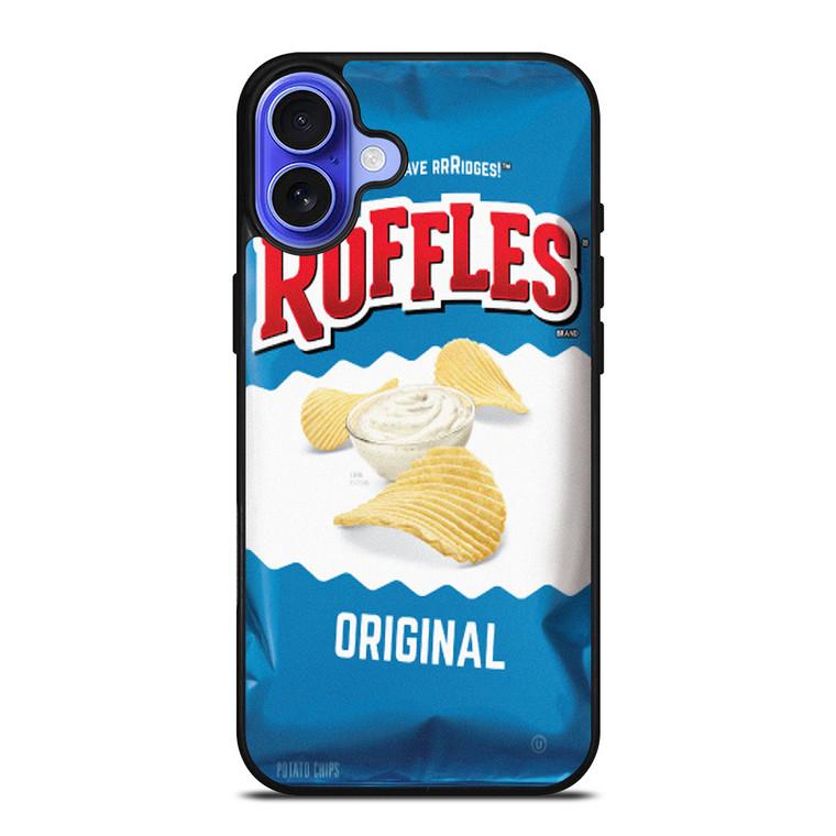 RUFFLES POTATO CHIPS ORIGINAL iPhone 16 Case Cover