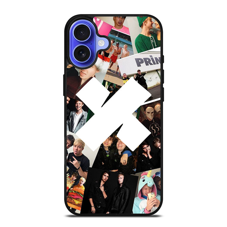 SAM AND COLBY XPLR COLLAGE iPhone 16 Case Cover
