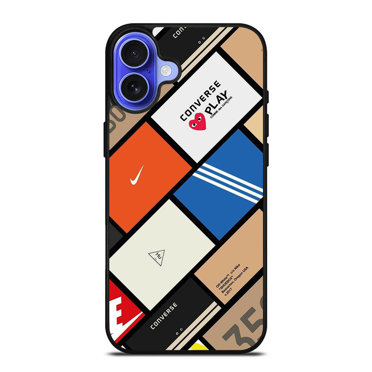 SNEAKERS BOXES COLLECTIONS iPhone 16 Case Cover