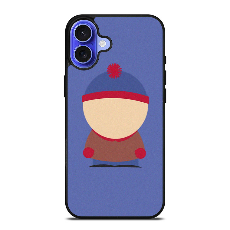 STAN MARSH SOUTH PARK MINIMALIST iPhone 16 Case Cover STAN MARSH SOUTH PARK MINIMALIST iPhone 16 Case Cover