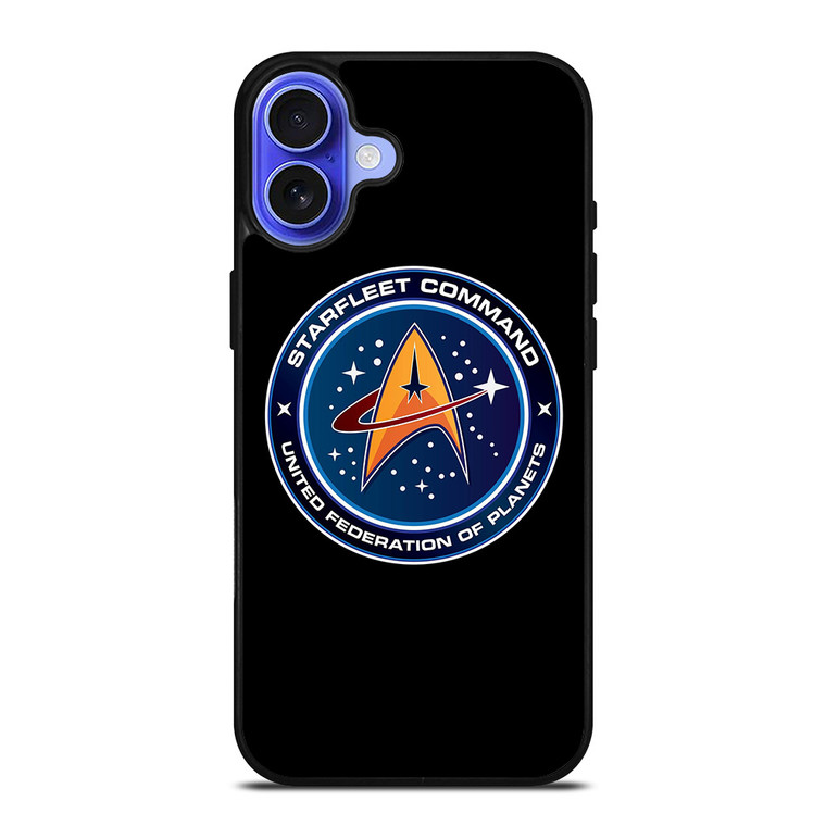 STARFLEET COMMAND BADGE 2 iPhone 16 Case Cover STARFLEET COMMAND BADGE 2 iPhone 16 Case Cover
