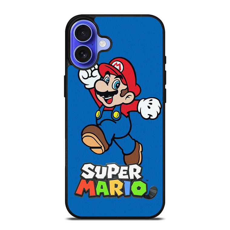 SUPER MARIO BROS GAMES ICON iPhone 16 Case Cover