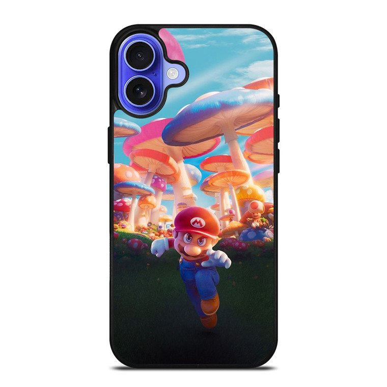 SUPER MARIO BROS MOVIE TOAD MUSHROOM iPhone 16 Case Cover SUPER MARIO BROS MOVIE TOAD MUSHROOM iPhone 16 Case Cover