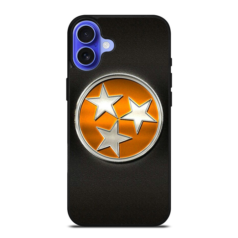 TENNESSEE VOLUNTEERS EMBLEM METAL iPhone 16 Case Cover