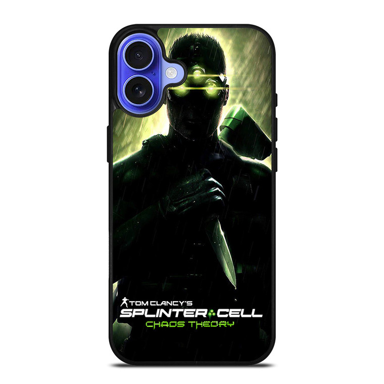 TOM CLANCY'S SPLINTER CELL CHAOS THEORY iPhone 16 Case Cover