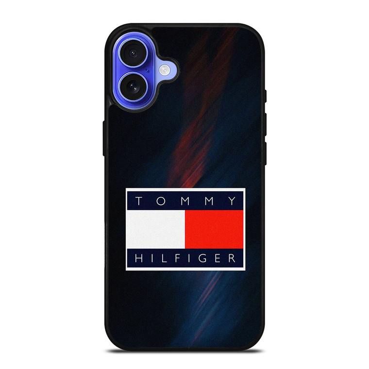 TOMMY HILFIGER BADGE LOGO iPhone 16 Case Cover TOMMY HILFIGER BADGE LOGO iPhone 16 Case Cover