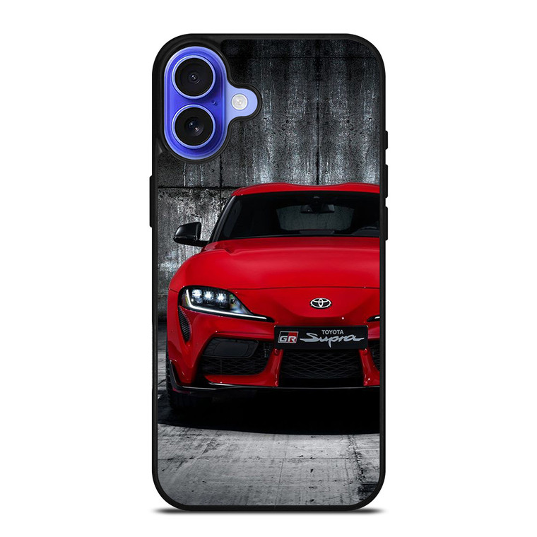 TOYOTA SUPRA GR RED iPhone 16 Case Cover