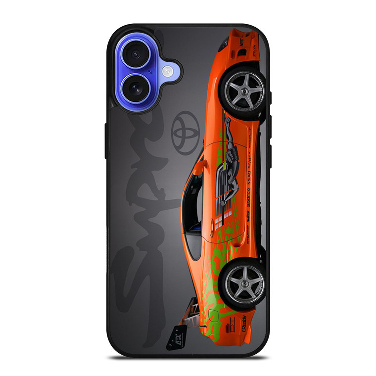 TOYOTA SUPRA PAUL WALKER LIVERY iPhone 16 Case Cover